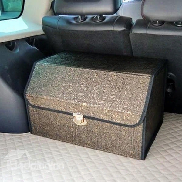 Gloden Color Design Durable High Capacity Trunk Organizer