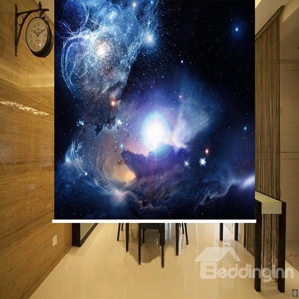 Gorgeous Galaxy Printing 3d Roller Shades