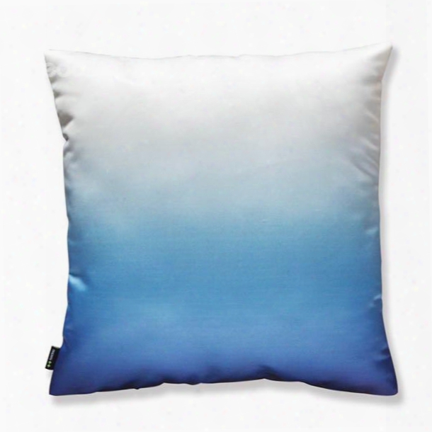 Modern Stylish Gradient Color Pillw With Pp Cotton Inside Soft Satin Throw Pillow