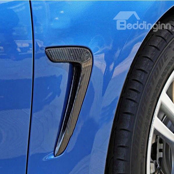 Sickle Style Design Cool Carbon Fiber Fender Side Grille Covers