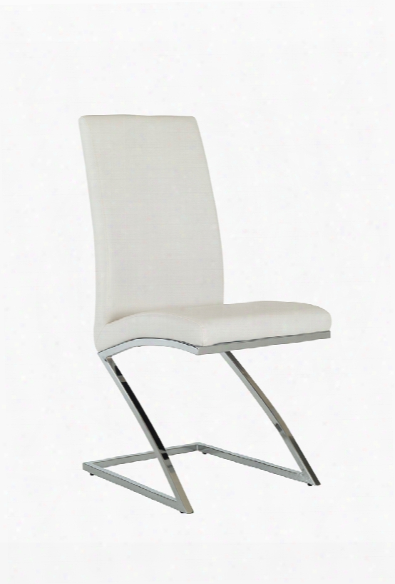 Angora - Modern White Dining Chair (set Of 2)