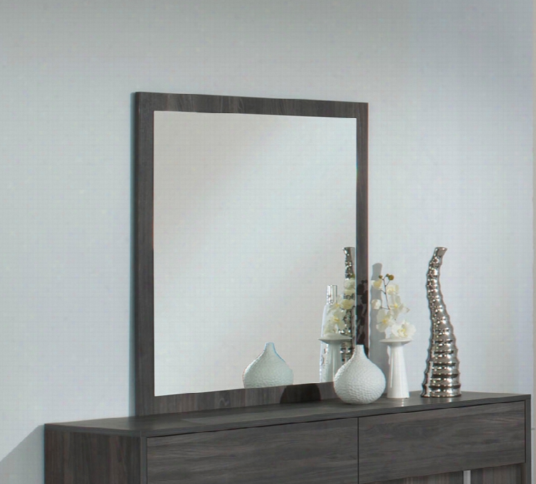 Moderst Luca Italian Modern Grey Mirror