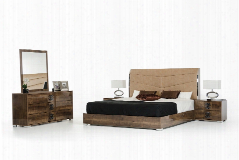 Modrest Athen Italian Modern Bedroom Set