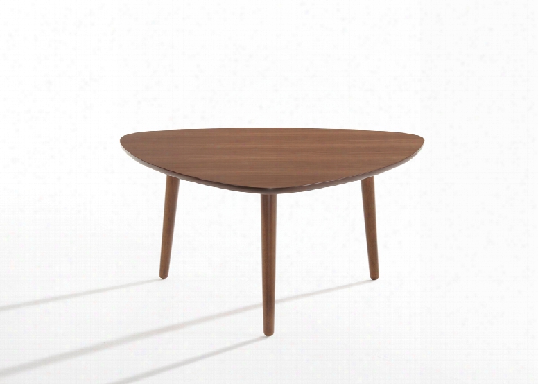 Modrest Bolan Mid-century Modern Walnut Coffee Table