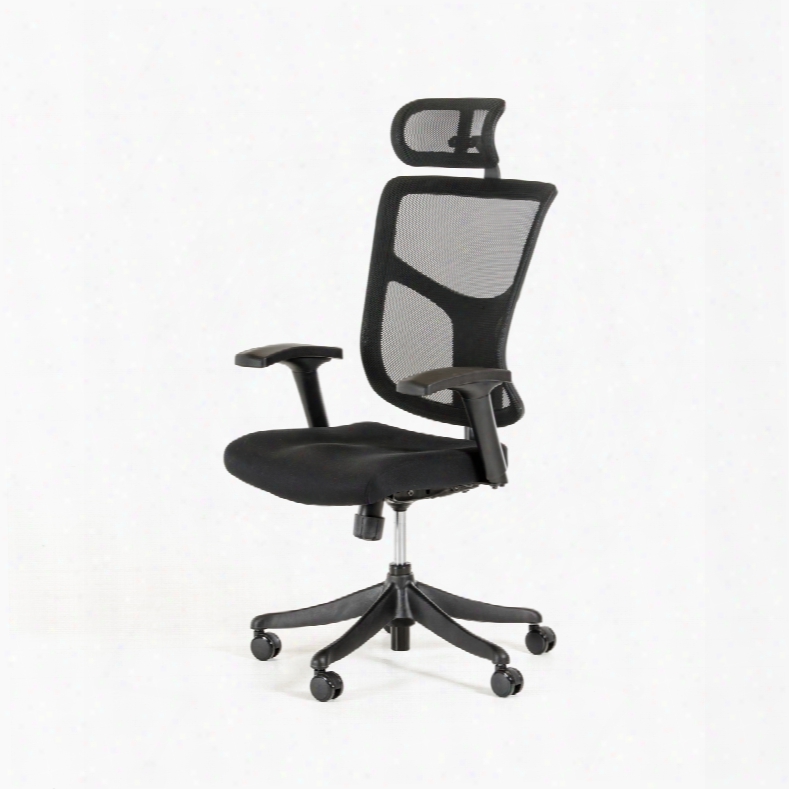 Modrest James Modern Black Office Chair