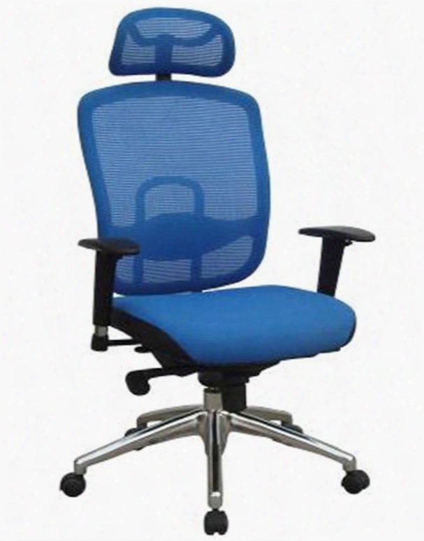 Modrest Liberty Modern Blue Office Chair