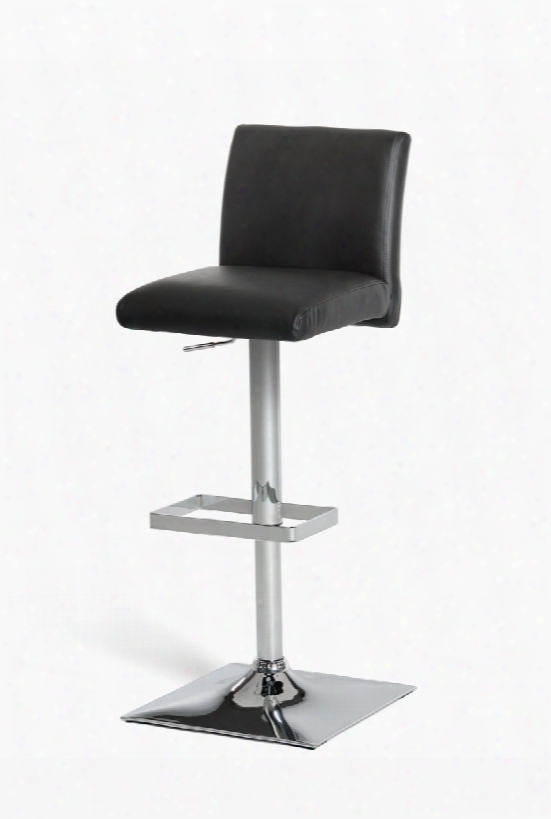 Modrest Marnice Modern Black Bar Stool