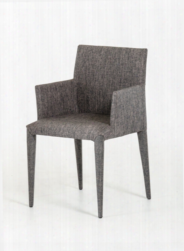 Modrest Medford Mid-century Grey Fabric Dining Chair