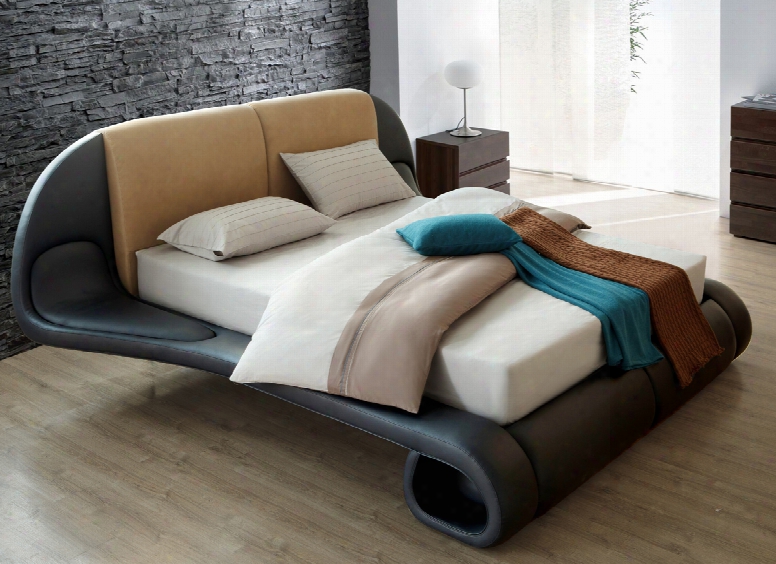 Modrest Sienna Modern Leather Bed