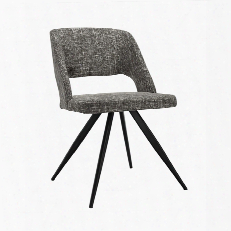 Palmer - Modern Grey Fabric Dining Chair (set Of 2)