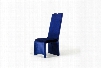 Sapphire - Modern Blue Fabric Dining Chair (Set of 2)