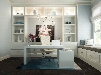 Soul Modern Contemporary Office Desk w/ Attached Cabinet