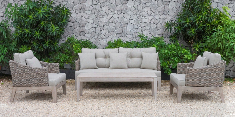 Renava Coronado Outdoor Beige Sofa Set