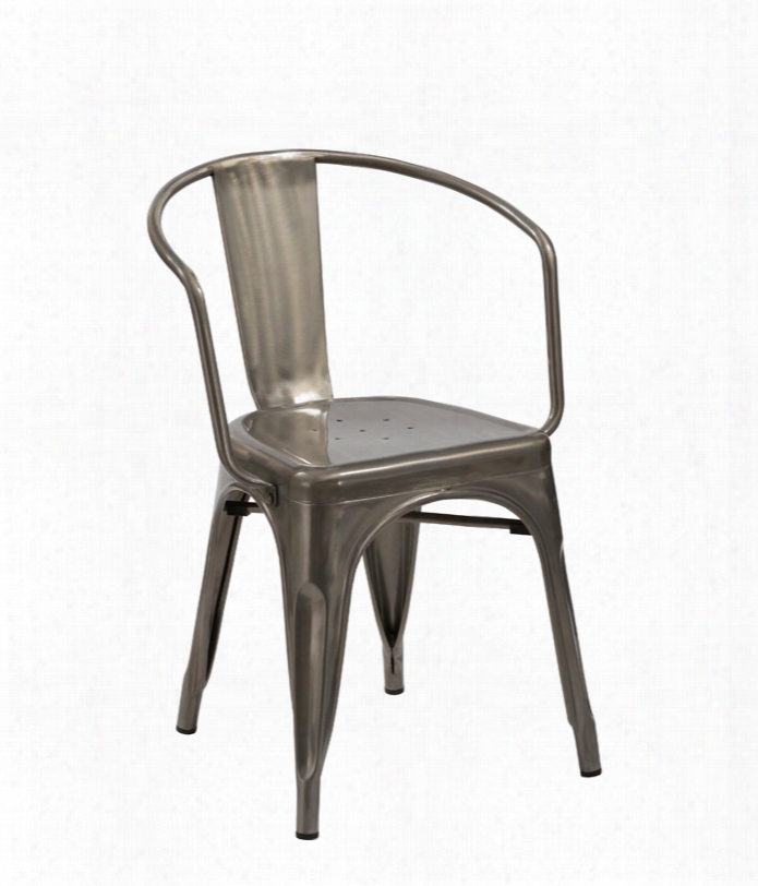 Tull - Modern Steel Dining Chairs (set Of 4)