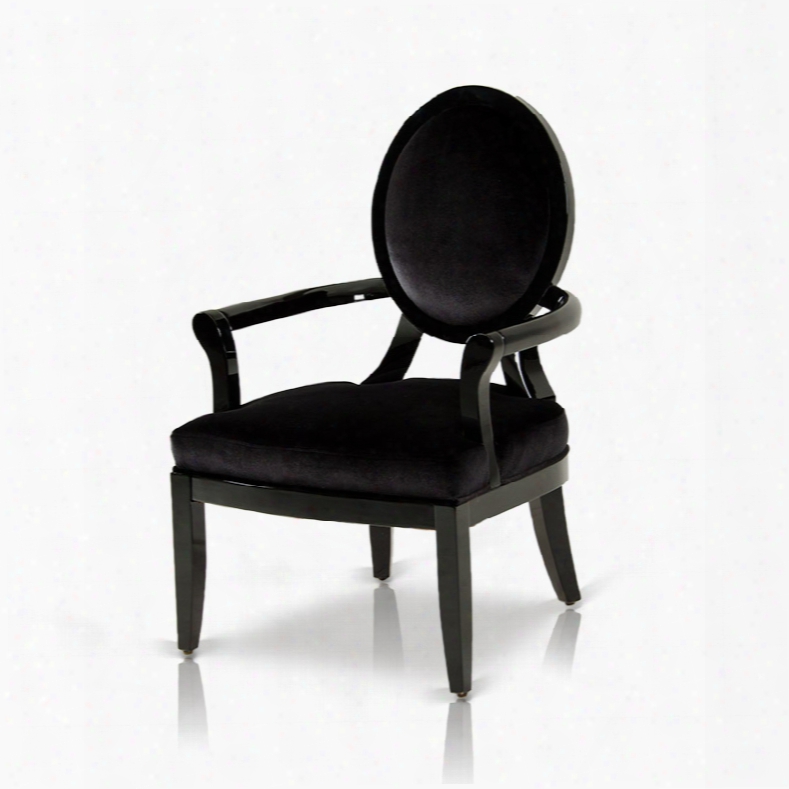 A&x Ak017 Modern Black Arm Chair