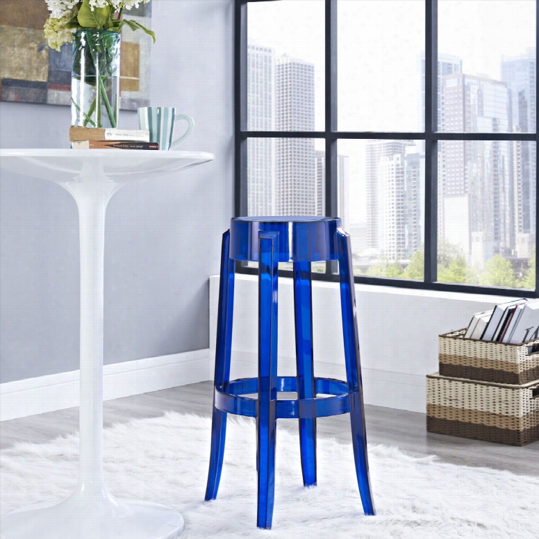 Casper Bar Stool In Blue