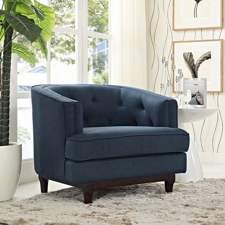 Coast Armchair In Azure