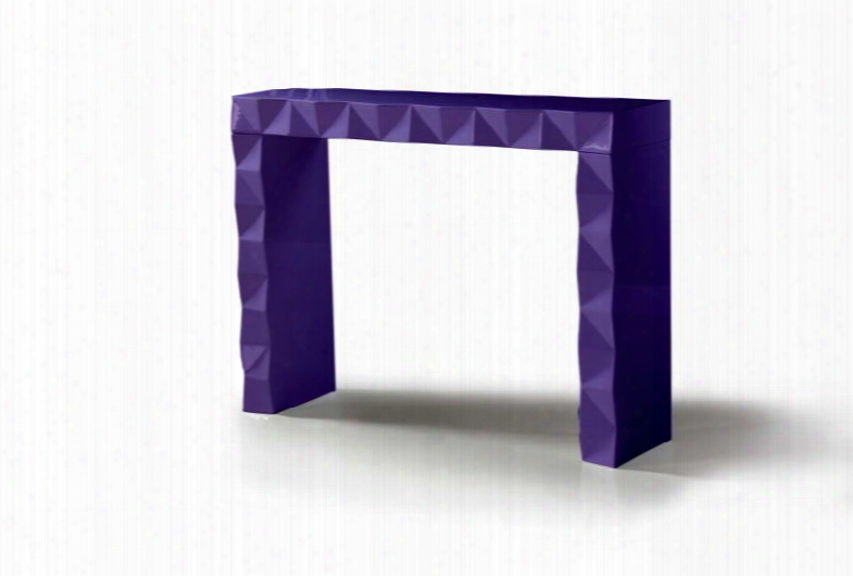 Eva Modern Purple Console Table