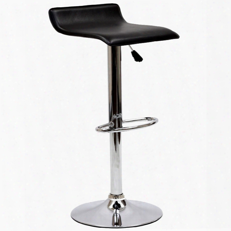 Gloria Bar Stool In Black