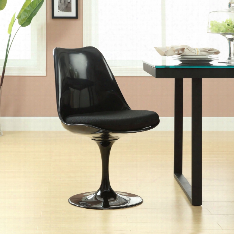 Lippa Dining Side Chair In Black