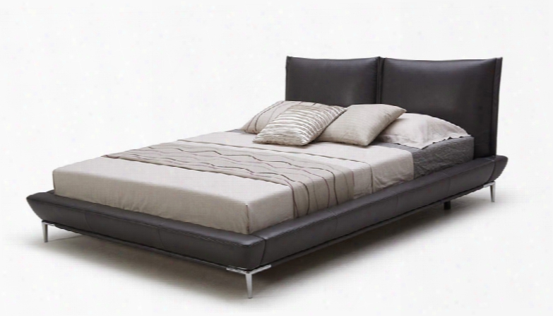 Loft Modern Eco-leather Platform Bed