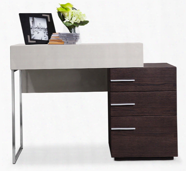 Modrest Daytona Modern Brown Oak Vanity Dresser