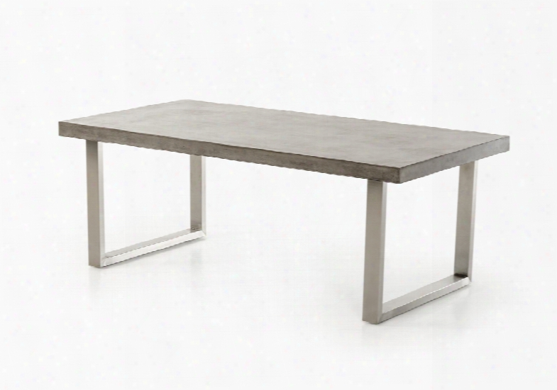 Modrest Mear Modern Concrete Dining Table