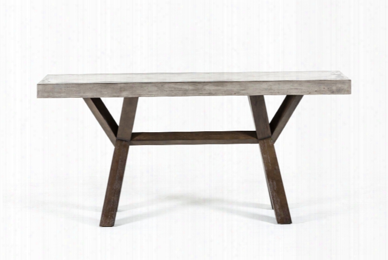 Modrest Urban Concrete Console Table