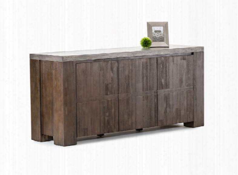 Modrest Urban Modern Concrete Top Buffet