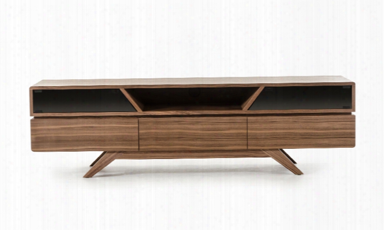 Nova Domus Soria Mid-century Walnut Tv Stand