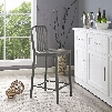 Clink Counter Stool in Silver