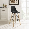 Pyramid Bar Stool in Black