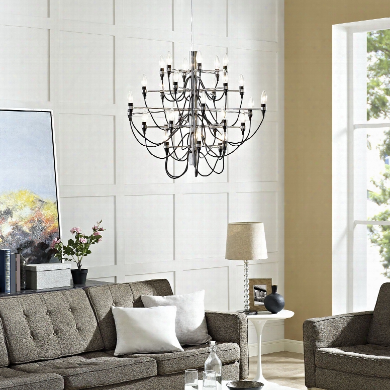 Starbright Chandelier In Black