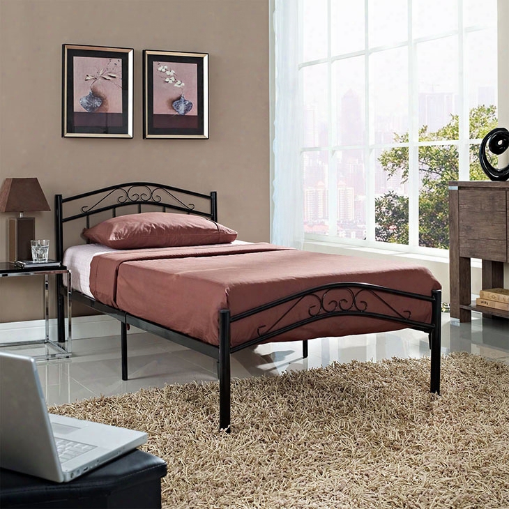 Townhouse Twin Bed In Black