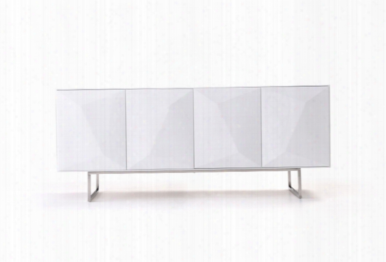 Vanguard Modern White Buffet