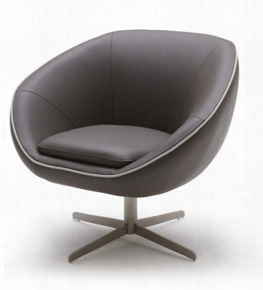 Willow Modern Leather Lounge Chair