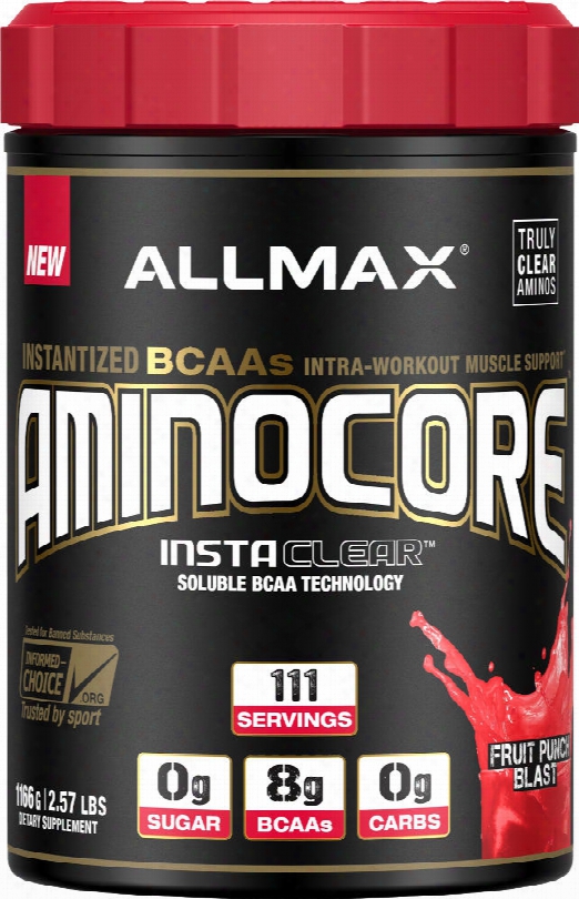 Allmax Nutrition Aminocore - 111 Servings Fruit Punch Blast