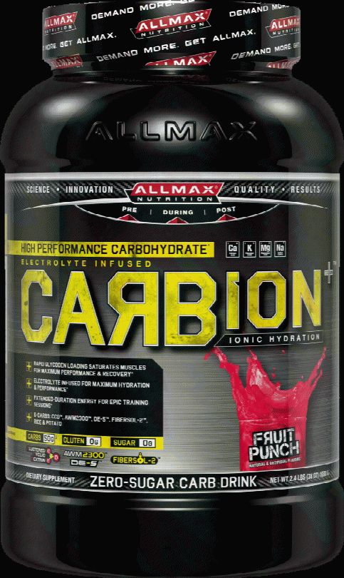Allmax Nutrition Carbion+ - 2.4lbs Fruit Punch