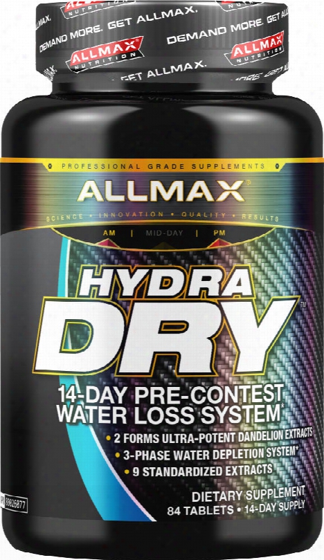 Allmax Nutrition Hydradry - 84 Tablets