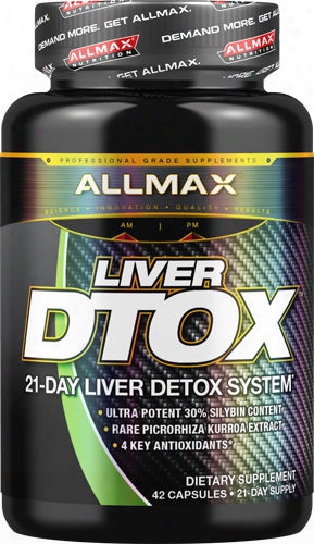 Allmax Nutrition Liver D-tox - 42 Capsules