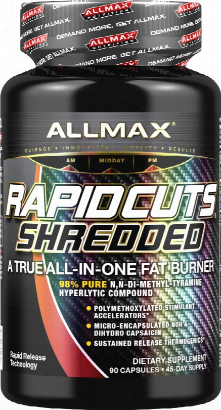 Allmax Nutrition Rapidcuts Shredded - 90 Capsules