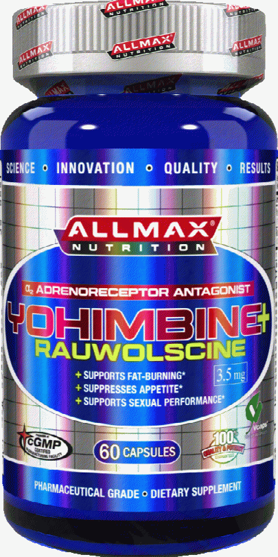 Allmax Nutrition Yohimbine + Rauwolscine - 60 Capsules