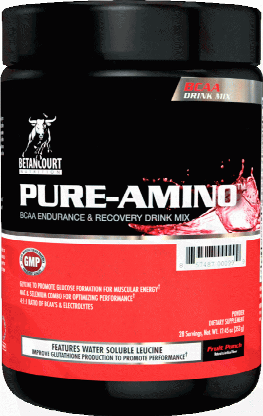 Betancourt Nutrition Pure-amino - 28 Servings Fruit Punch