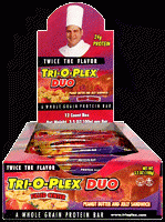 Chef Jay's Tri-o-plex Duo Bars - Box Of 1 Peanut Butterr