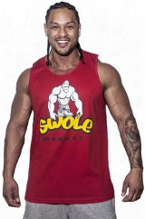 Cutler Athletics Swole Monkey Tank - Red Large