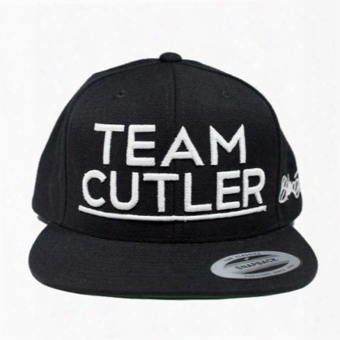 Cutler Athletics Team Cutler Snapback - One Size Black/white