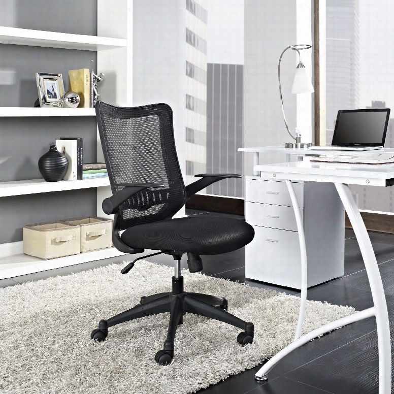 Explorer Mid Back Office Chair In Black