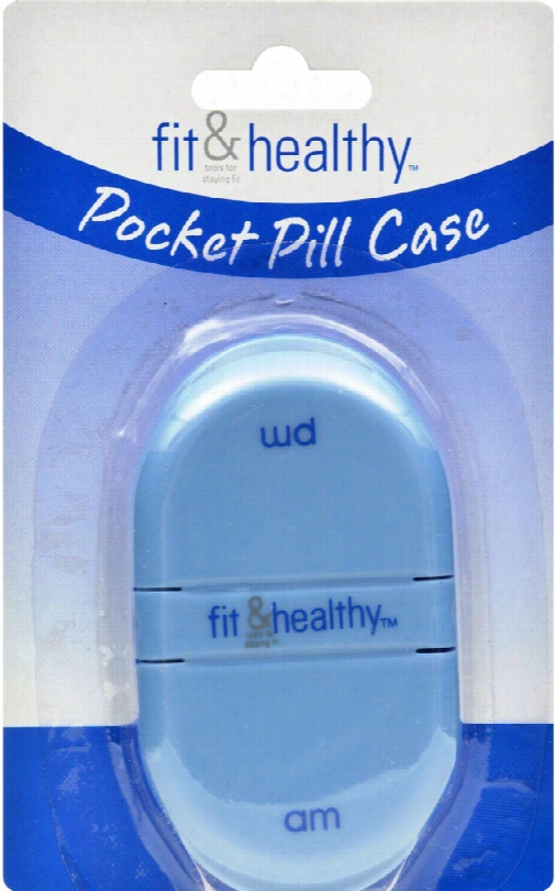 Fit And Fresh Pocket Pill Case - 1 Case