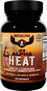 Imsoalpha Ix3 Alpha Heat - 120 Capsules