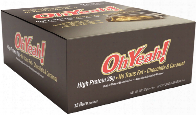 Iss Oh Yeah! Bars - Box Of 12 Chocolate & Caramel